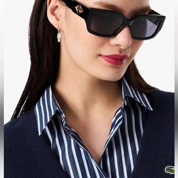 Lacoste Navy Wool Cardigan - Picture 3 of 11